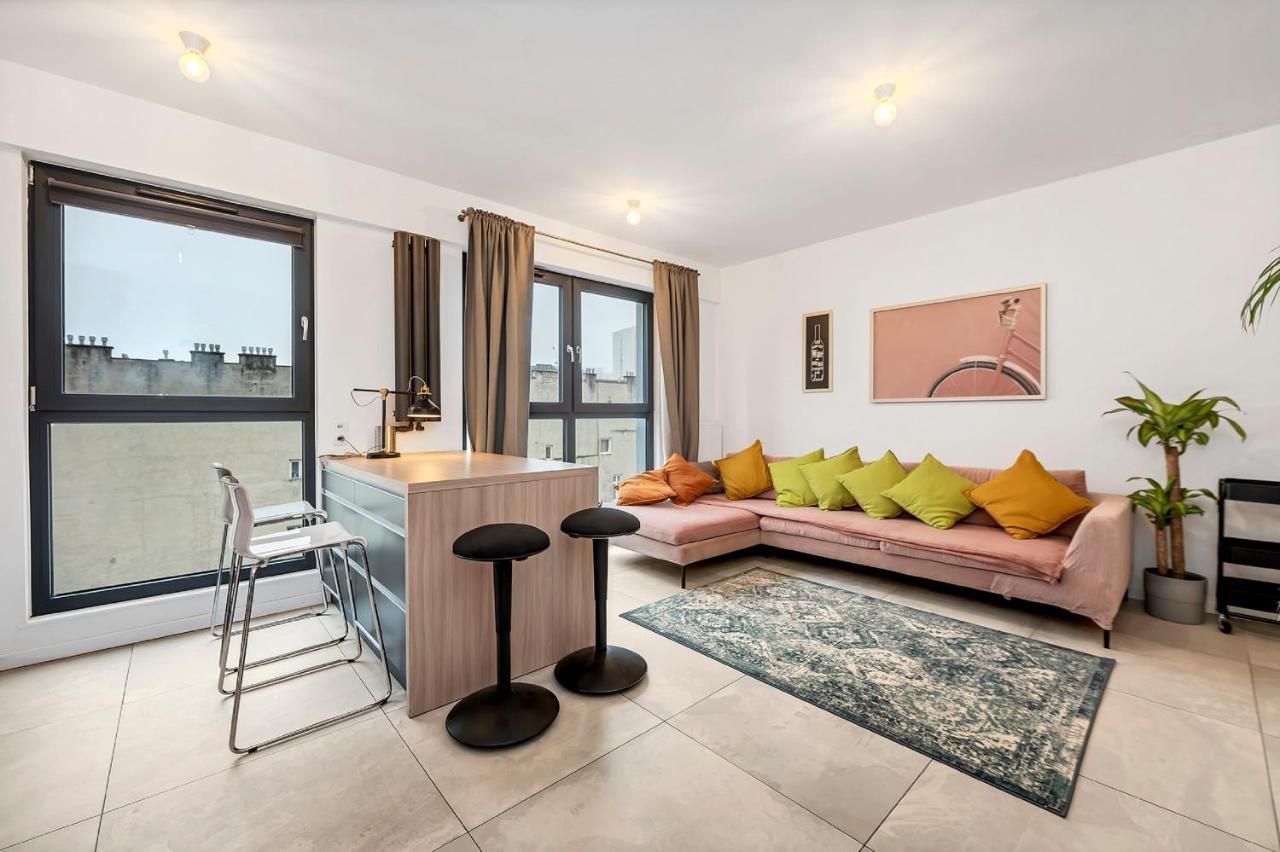 Lumina 4-Room Apart With Large Balcony วอร์ซอ ภายนอก รูปภาพ